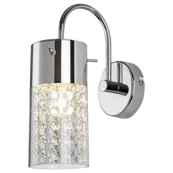 Lampă baie Rabalux Niagara 2194, crom, E14