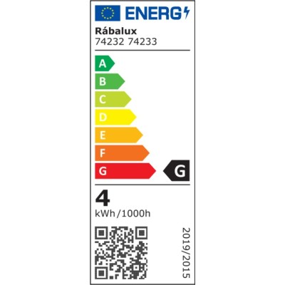 Lampă de masă LED Rabalux Cerie 74232, negru, 4 W