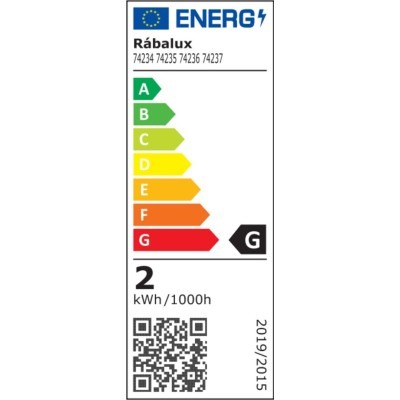 Lampă de masă LED Rabalux Bedi 74236, roz, 2 W