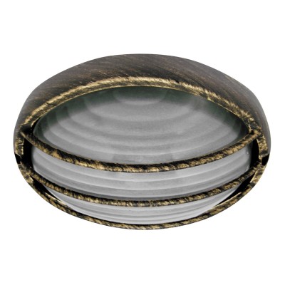 Lampă de perete exterior Rabalux Hektor 8499, auriu antic, E27
