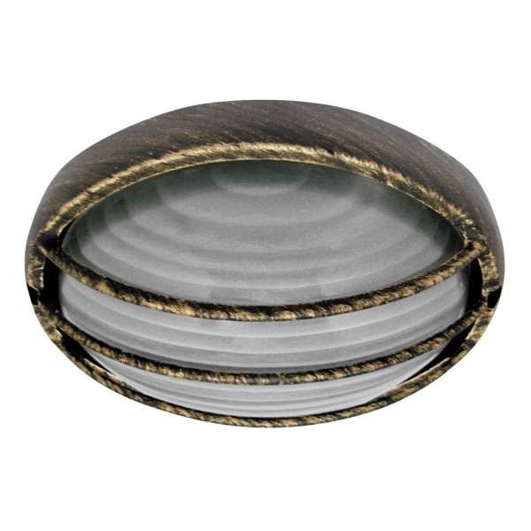 Lampă de perete exterior Rabalux Hektor 8499, auriu antic, E27
