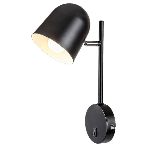Lampă de perete Rabalux Egon 5242, negru mat, E14