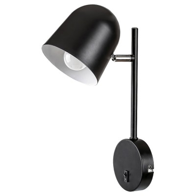 Lampă de perete Rabalux Egon 5242, negru mat, E14