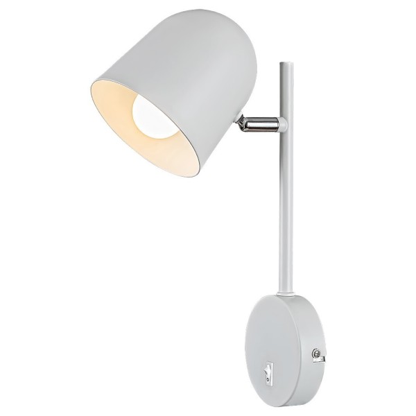 Lampă de perete Rabalux Egon 5243, alb mat, E14