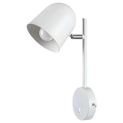 Lampă de perete Rabalux Egon 5243, alb mat, E14