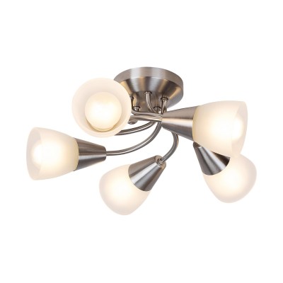 Plafonieră Rabalux Connor 5691, crom satin, E14