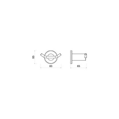 ASM06 Smile - Agatatoare dubla, inox