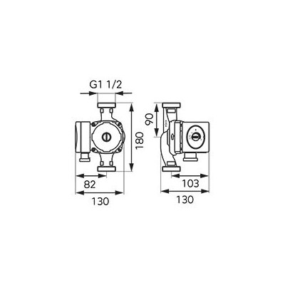 0602W Pompa circulatie clasa A GPA II 25-60-180