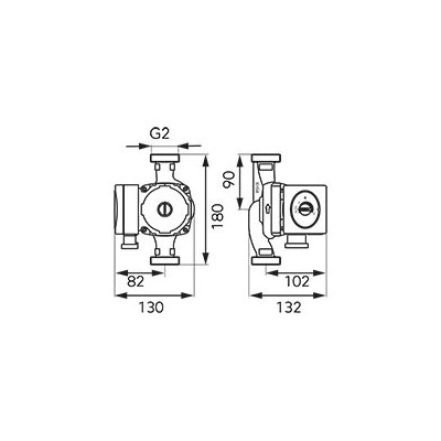 0606W Pompa circulatie clasa A GPA II 32-6-180
