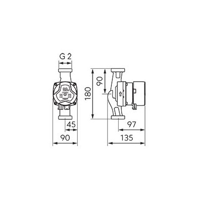 327180GPA3 Pompa de circulatie GPA III 32-7,5-180