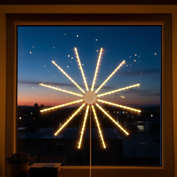 (ZAR0581) DECORATIUNE CRACIUN LED STEA REBEL