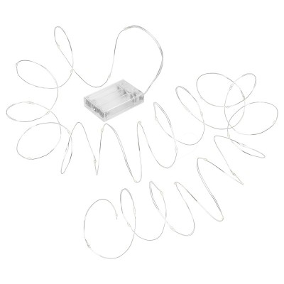 (ZAR0546) SIR ILUMINAT FESTIV 50 MINI LED ALB CALD