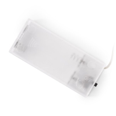 Ghirlandă 10 LED WW 1,65m decor stele color 60mm Entac -de Interior 2xAA neincl.