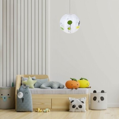 Lampa suspendată din hârtie pentru copii Rabalux Froggo 72070