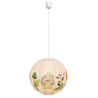Lampa suspendată din hârtie pentru copii Rabalux Hedgy 72192