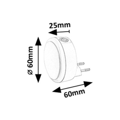 Lampa de veghe Rabalux Zofe 76000