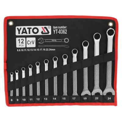 SET CHEI COMBINATE SATINATE 8-24MM, 12 BUC YT-0362