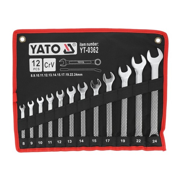 SET CHEI COMBINATE SATINATE 8-24MM, 12 BUC YT-0362