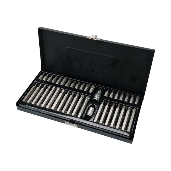 SET BIȚI 40 PIESE (HEX, SPLINE, TORX) YT-0400