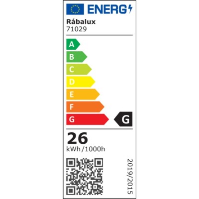 Plafonieră LED Rabalux Liatris 71029, gri, 26 W