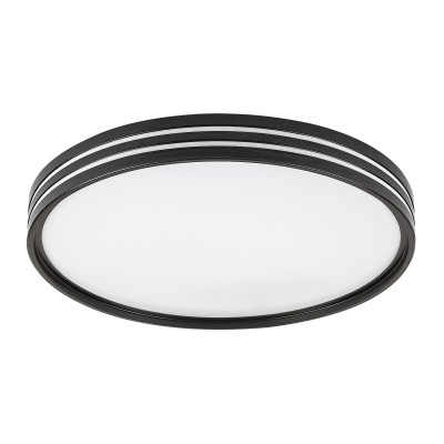 Plafonieră LED Rabalux Epora 71118, negru mat, 25 W