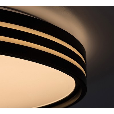 Plafonieră LED Rabalux Epora 71118, negru mat, 25 W