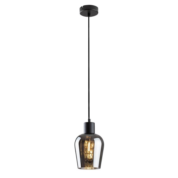 Pendul Rabalux Florian 72270, negru mat, E27