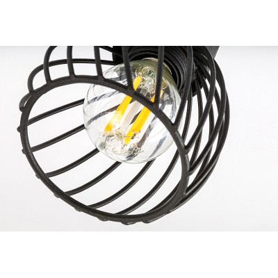 Spot Rabalux Aberama 73002, negru, E14